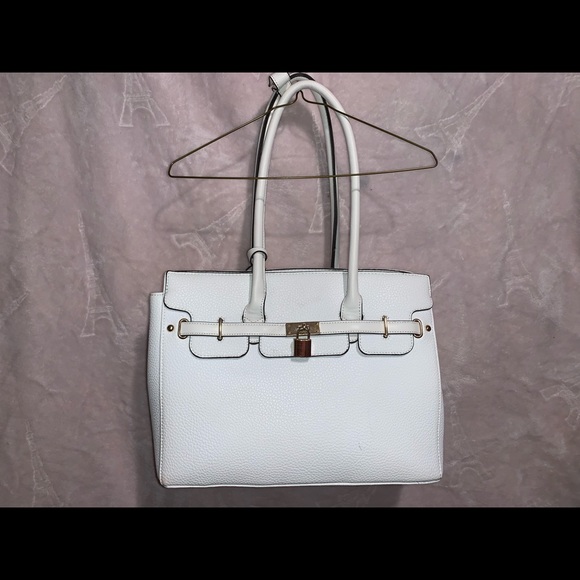 White leather purse - Picture 1 of 4